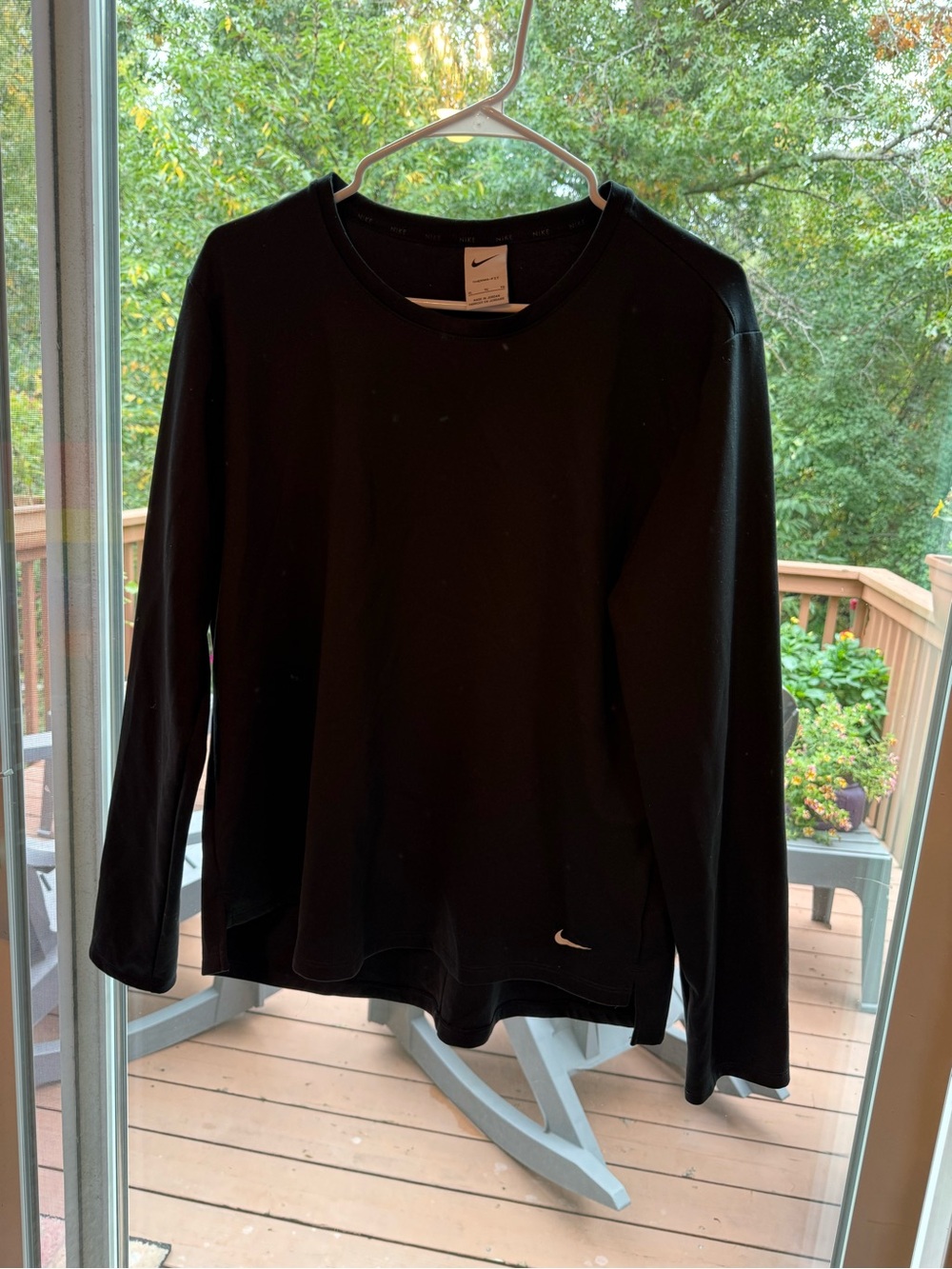 Nike Therma Fit Black Long-Sleeve Top